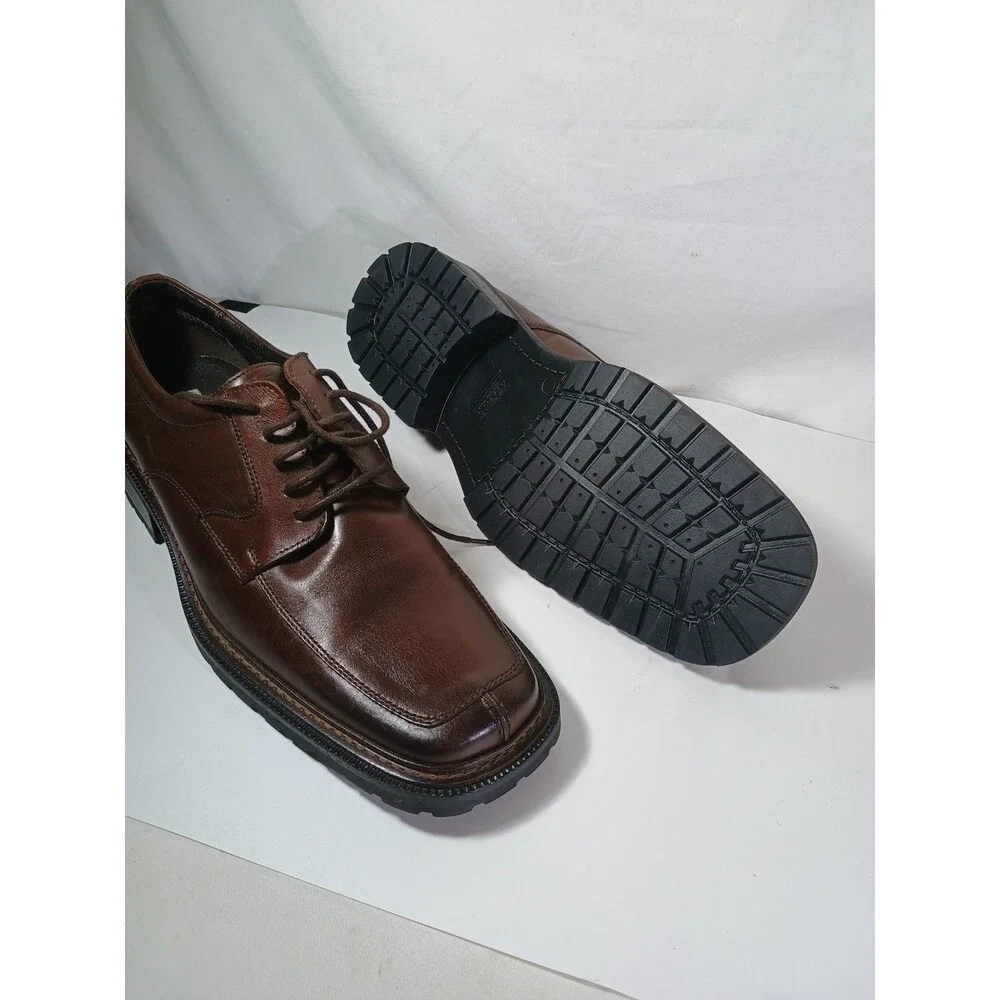Alfani Made in Italy Men Size 12 M Brown Leather Man Made Sole